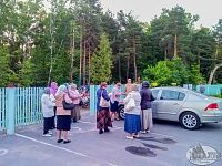 Панихида на щуровском кладбище