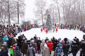 Рождественские гуляния на приходе Троицкого храма