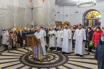 Крещение Господне на приходе Троицкого храма