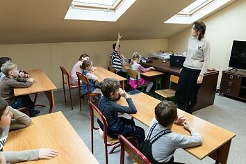 Занятия в Воскресной школе - житие святой блаженной Ксении Петербургской