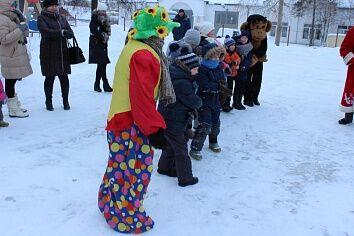 Детский праздник на Рождество