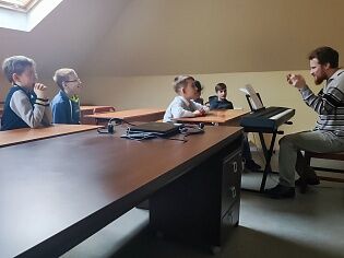 Занятие в Воскресной школе - Притча о десяти девах