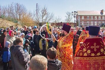 Праздник Пасхи на приходе Троицкого храма