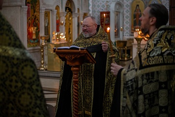 Утреня с чтением Великого канона преподобного Андрея Критского и жития преподобной Марии Египетской