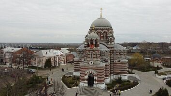 Великая Суббота. Освящение пасхальной снеди.