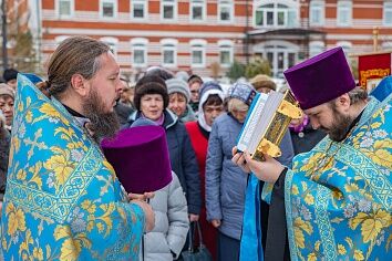 Престольный праздник храм - Введение во храм Пресвятой Богородицы