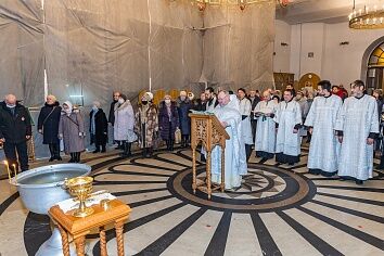 Крещение Господне на приходе Троицкого храма