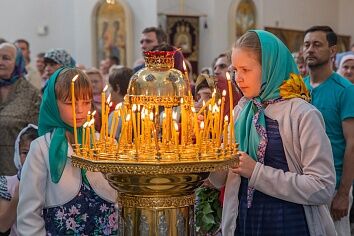 День Святой Троицы. Престольный праздник храма.
