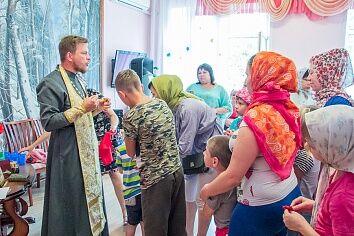 Посещение Реабилитационного центра "Коломна"