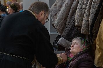 В Троицком храме было совершено таинство Соборования