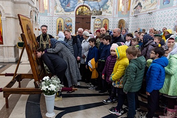 Иерусалимская икона Божией Матери на приходе Троицкого храма
