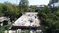 Кладка стен здания - 27 августа