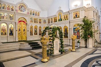 День Святой Троицы. Престольный праздник храма.