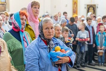Праздник Преображения отметили на приходе Троицкого храма.