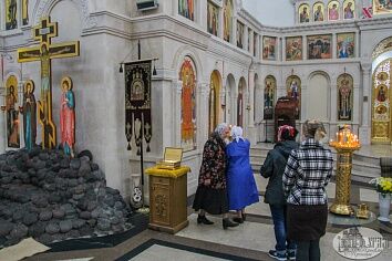Иконостас храма пополнился новыми иконами