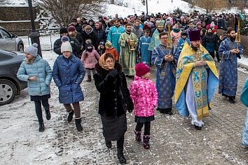 Престольный праздник в Троицком храме 