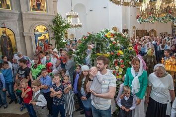 День Святой Троицы. Престольный праздник храма.