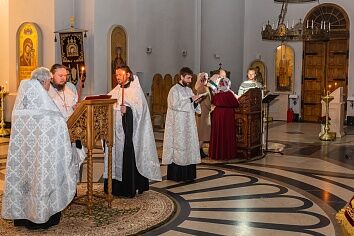 Пасха Христова на приходе Троицкого храма