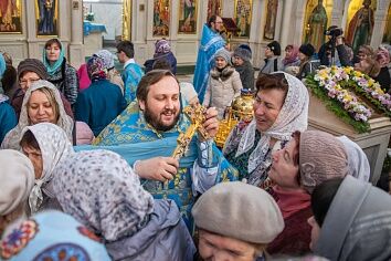 Праздник Благовещения на приходе Троицкого храма