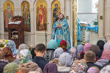 Праздник Благовещения на приходе Троицкого храма