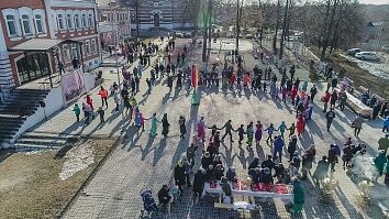 Праздник масленицы на приходе Троицкого храма
