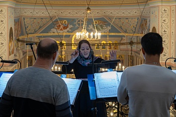 Божественная Литургия в воскресенье, на неделе двадцать шестой по Пятидесятнице