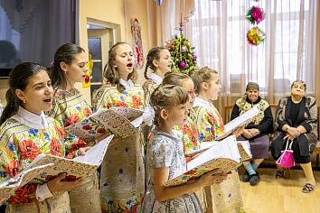 Поездка в дом-интернат "Ветеран"