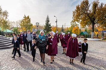 Освящение нового корпуса детского приюта при Троицком храме