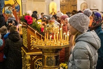 Престольный праздник в Троицком храме 