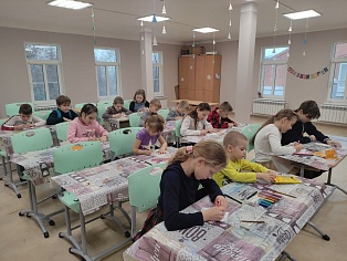 Занятия в Воскресной школе - День Матери