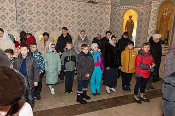 Сретение Господне на приходе Троицкого храма
