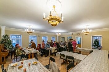 Визит подопечных патронажной службы в Троицкий храм