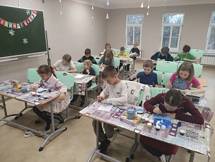 Занятия в Воскресной школе - Праздничная атмосфера