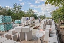 Кладка стен здания - 27 августа