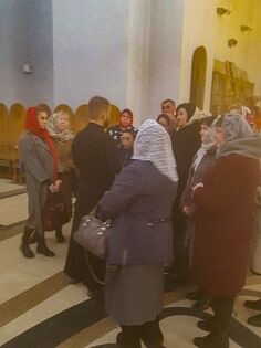 Гости на приходе Троицкого храма