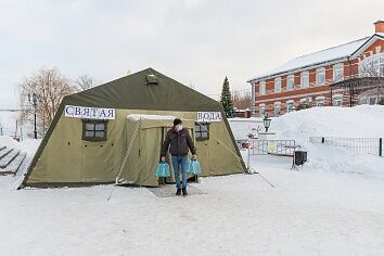 Крещение Господне на приходе Троицкого храма