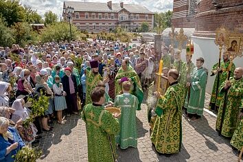 День Святой Троицы. Престольный праздник храма.