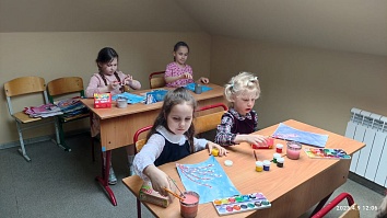 Занятия в Воскресной школе - Вход Господень в Иерусалим