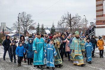 Престольный праздник в Троицком храме 