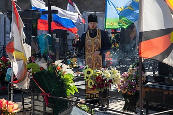 Заупокойная панихида по воинам, погибшим при выполнении задач специальной военной операции
