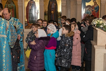 Сретение Господне на приходе Троицкого храма