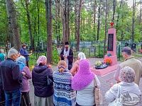 Панихида на щуровском кладбище