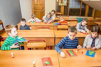 Воскресная школа готовится к Рождеству