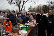 Освящение пасхальной снеди - 2022